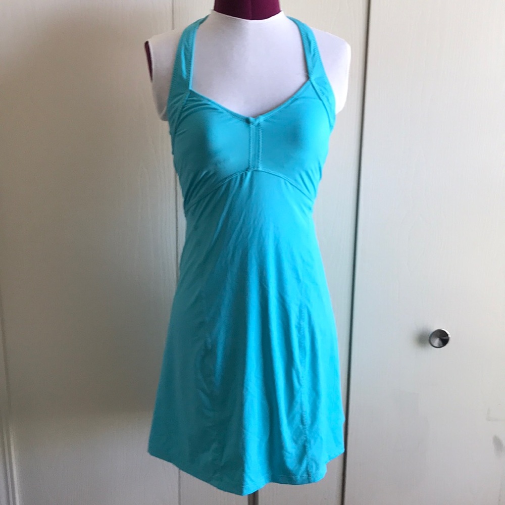 Athleta Swim Dress Turquoise